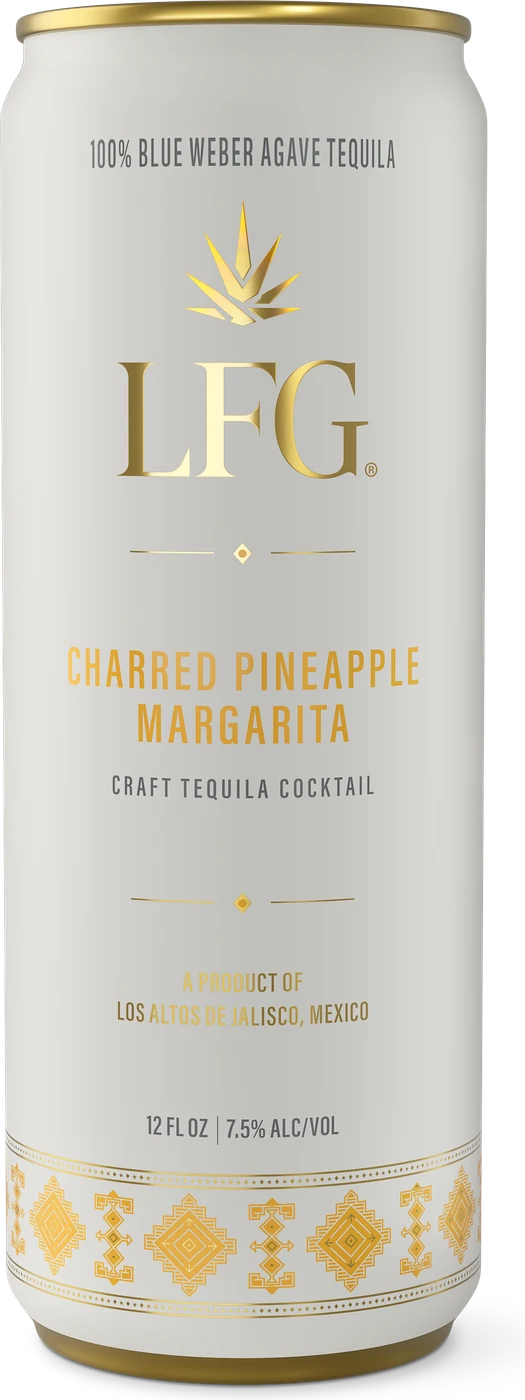 LFG Charred Pineapple Margarita can